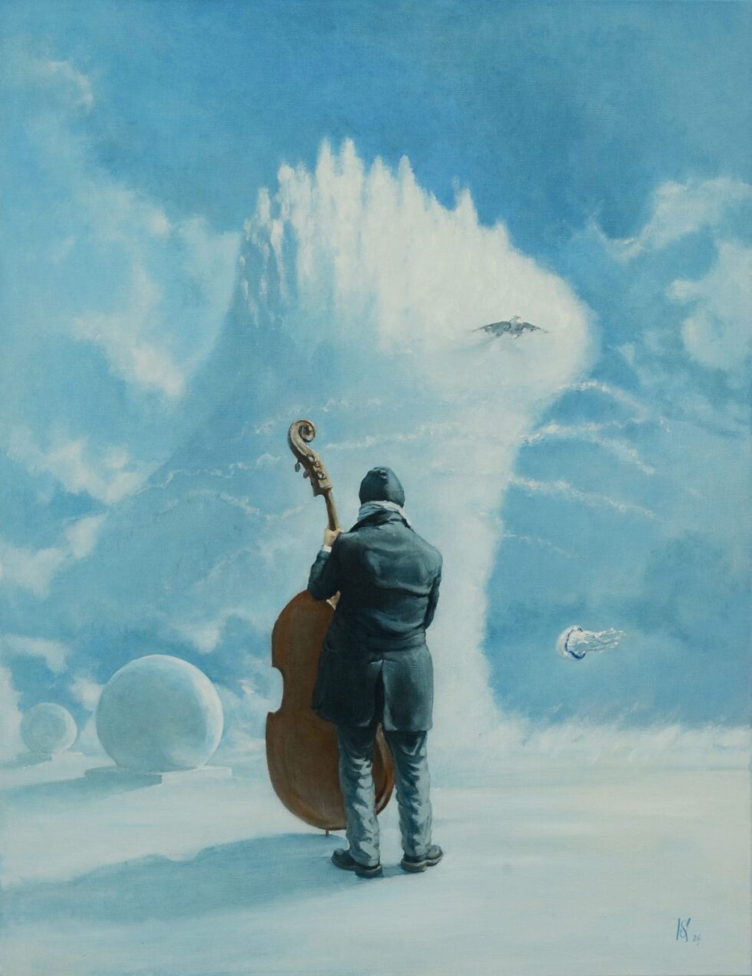 Contrabass on Langeron