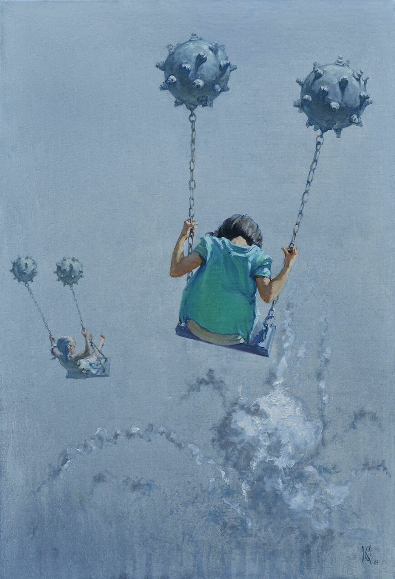 Aerial skating