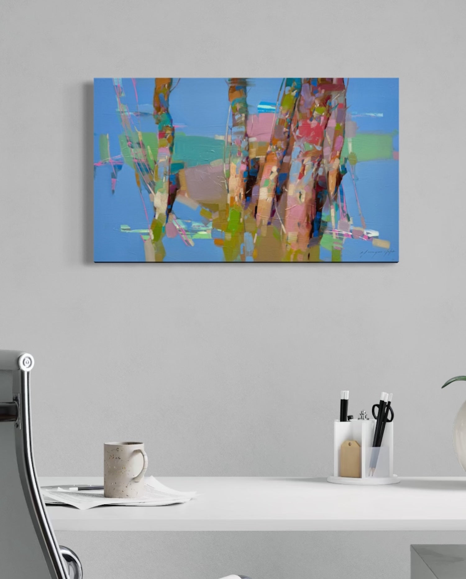 Grove in Blue