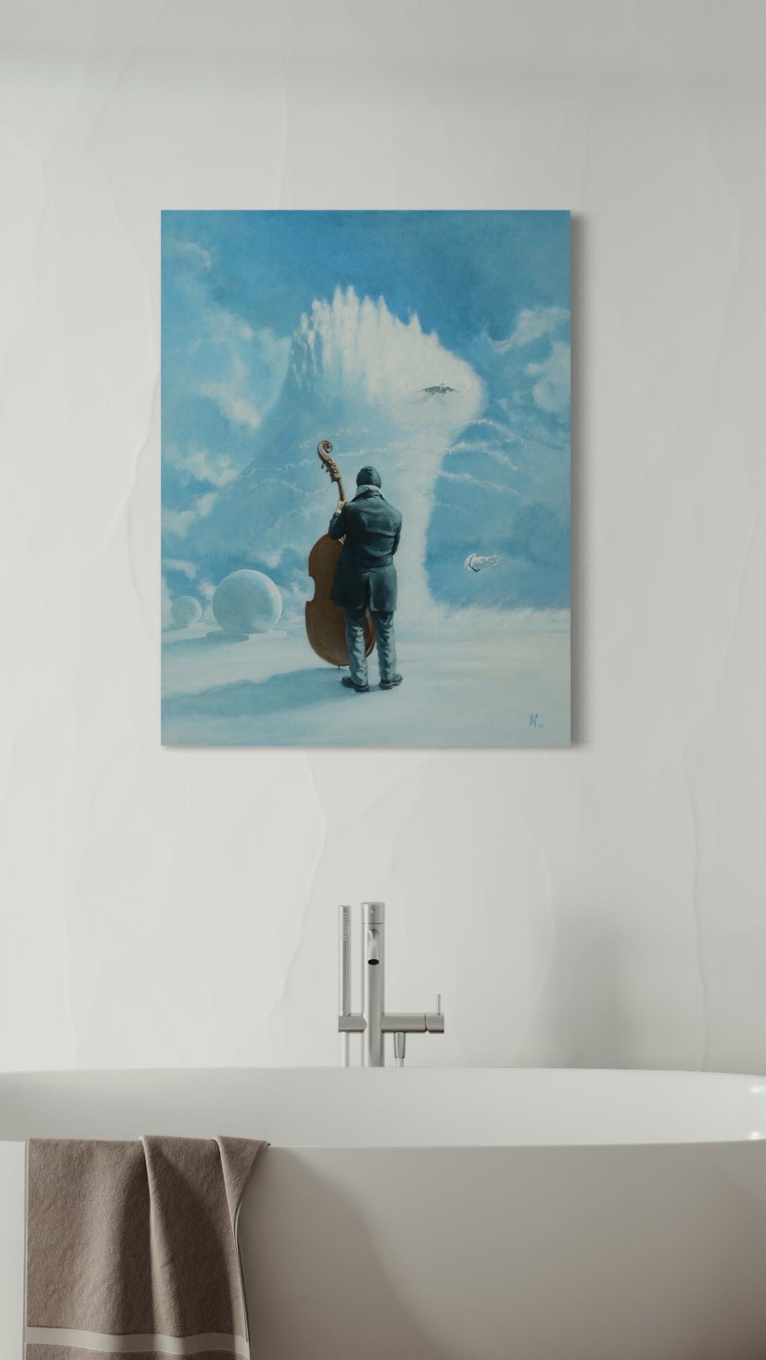 Contrabass on Langeron