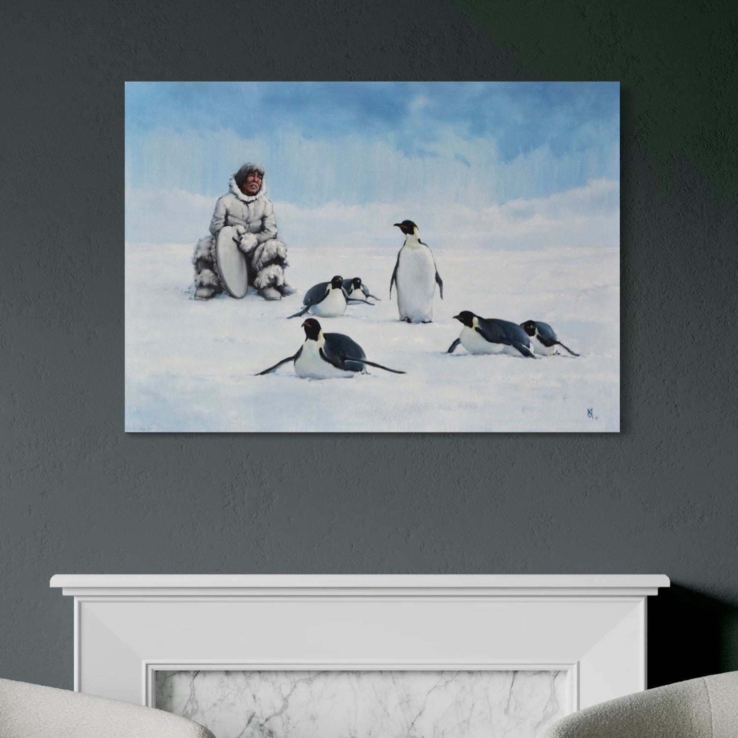 Penguins and Man