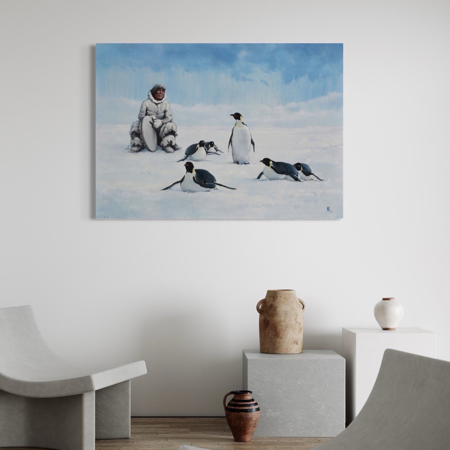Penguins and Man